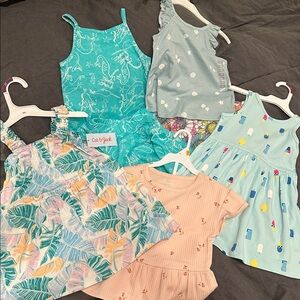 Girls 3T NWT summer bundle (dresses, outfits, shirts)